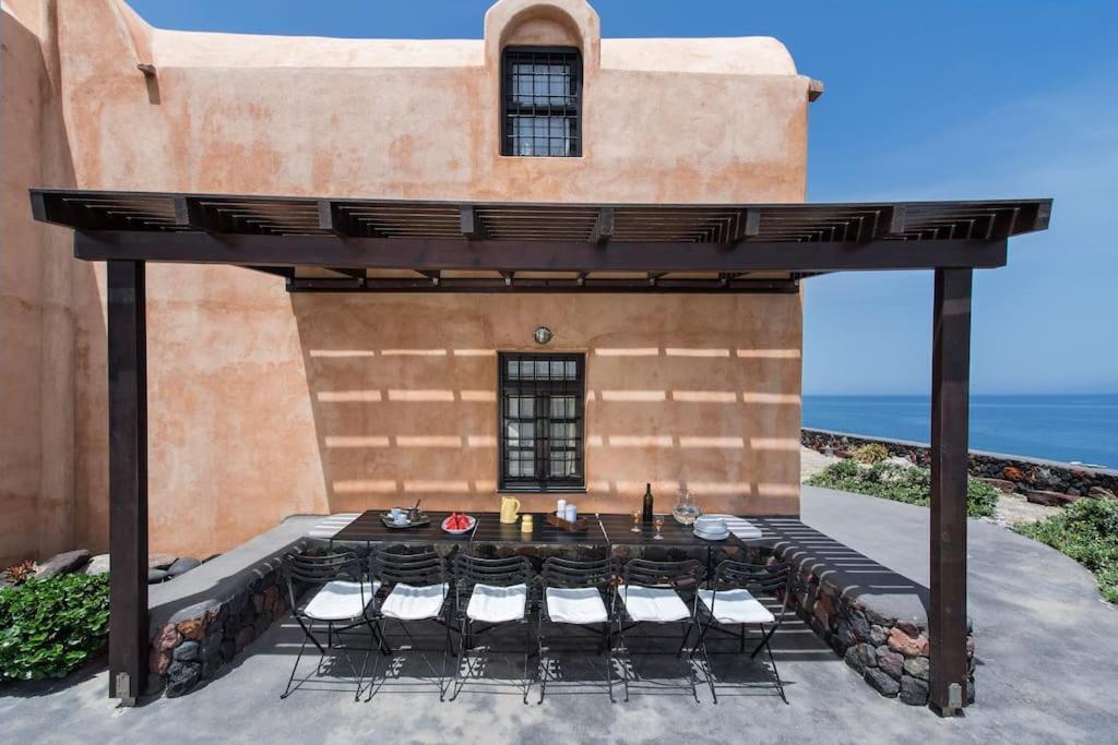 Ramni House: Private Villa With Pool By The Sea Oia  Exterior foto