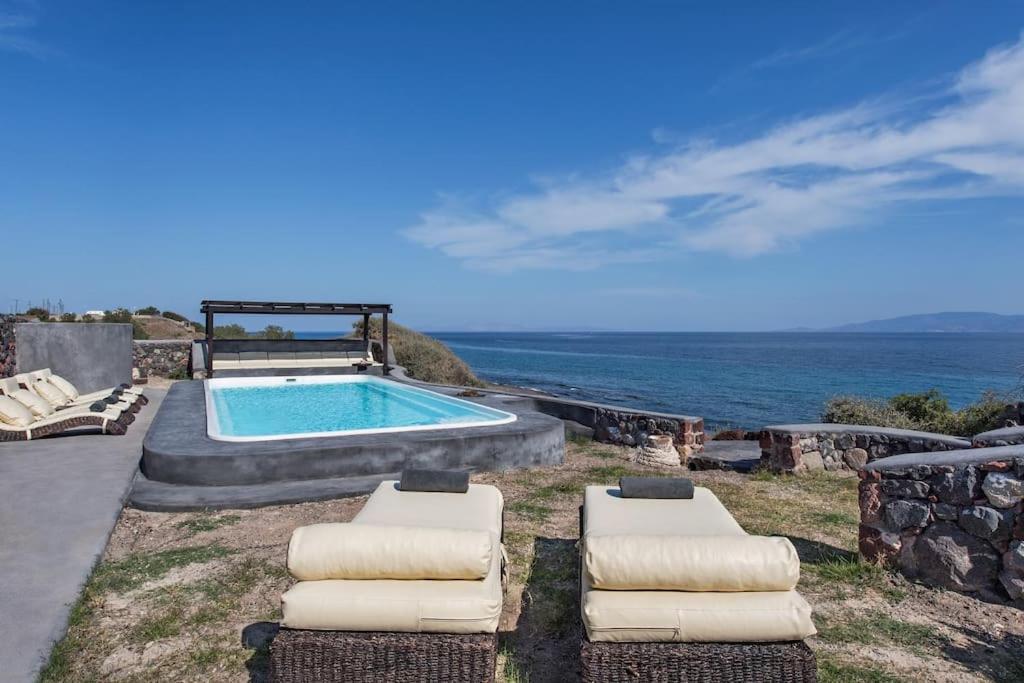 Ramni House: Private Villa With Pool By The Sea Oia  Exterior foto