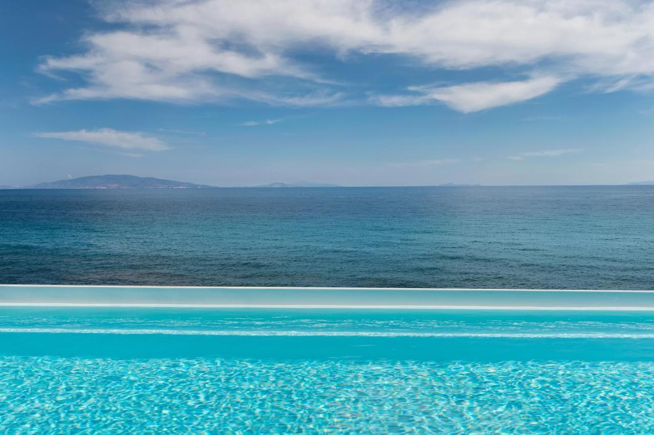 Ramni House: Private Villa With Pool By The Sea Oia  Exterior foto